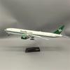 Модель самолета B777 47 см Самолет 777 Авиалинии Saudi Cargo Airways Модель с колесами Коллекция самолетов Дисплей Украшение Самолет