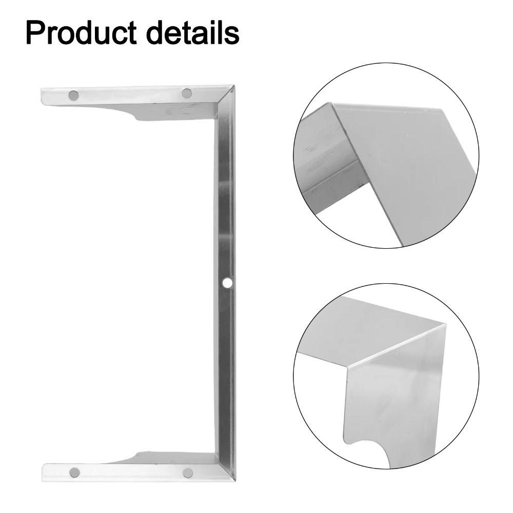 Stainless Steel Doorbell Rain Cover 12.5-50cm Length Outdoor Switch Protection Charging Station