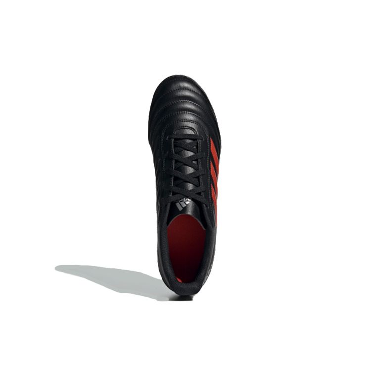 adidas Copa 19.4 Круглый носок На шнуровке Профессиональные TF (Резиновые шипы) Искусственный газон на твердом грунте Нескользящие Футбольные бутсы Мужские Футбольные бутсы Черный Красный F35482