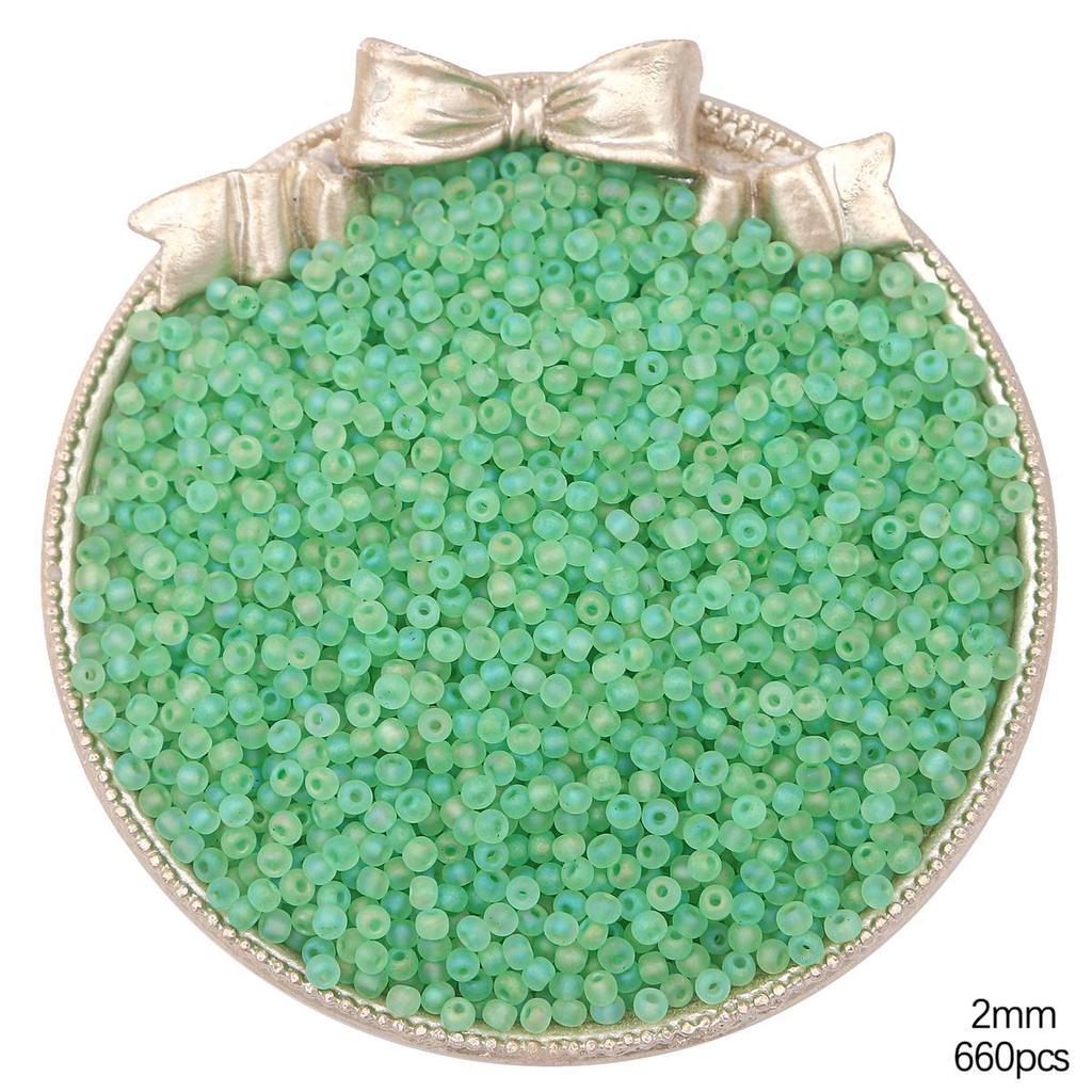 Высококачественные матовые стеклянные бусины-бисер разных цветов для изготовления украшений своими руками