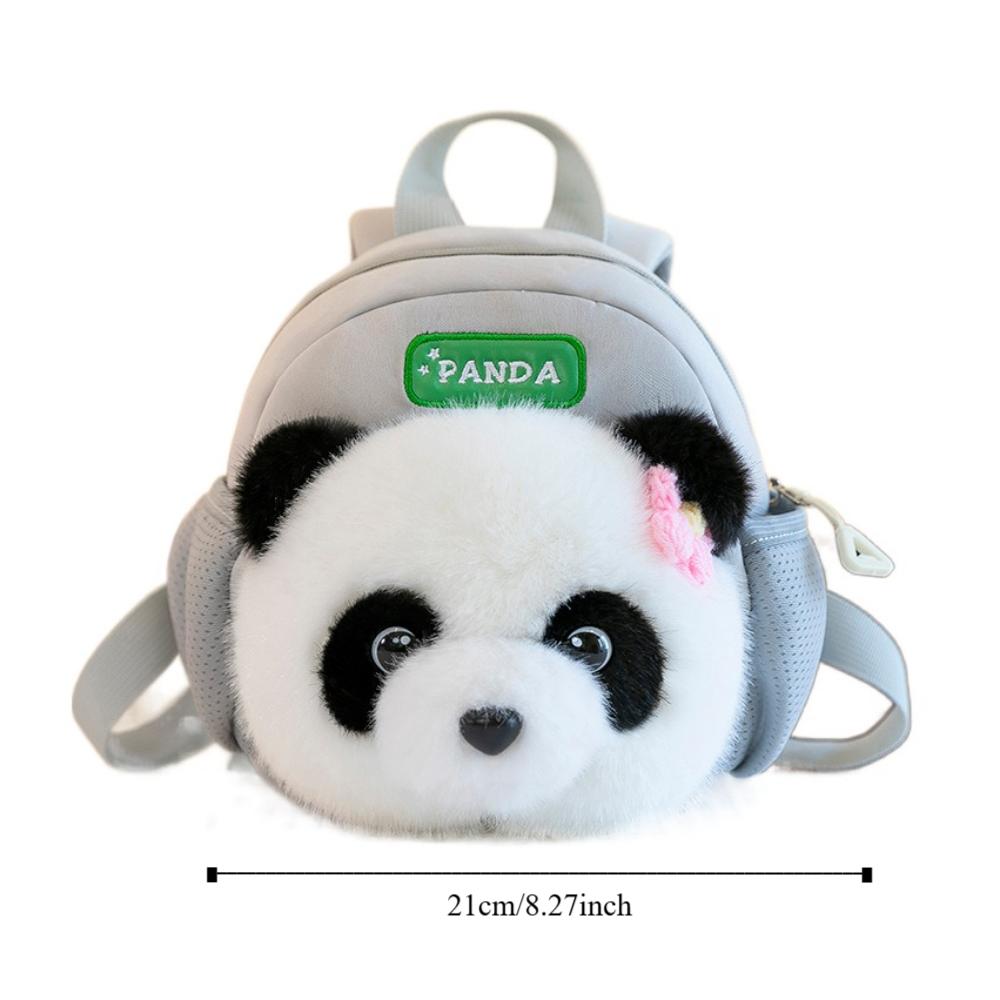 Lightweight Children's Panda Backpack Panda Shape Panda Primary School Bags Girls Boys