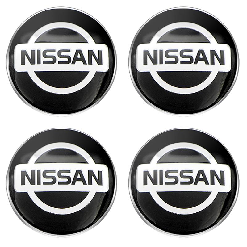 4pcs Car Wheel Center Caps Tyre Rim Hub cap Cover Car Accessories For Nissan X-Trail T32 T31 Qashqai Tiida Teana Car Styling