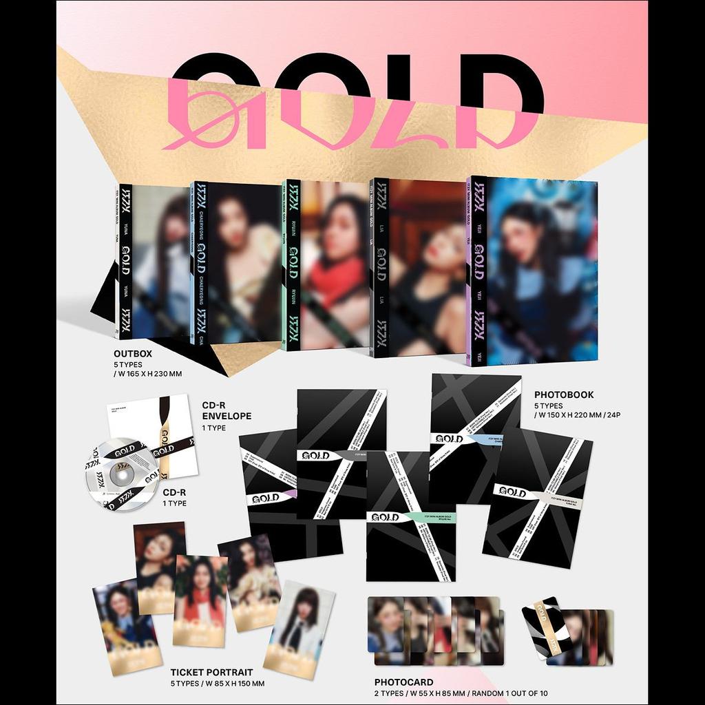 ITZY GOLD Digipack Ver.