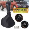 Ручка переключения передач для Mercedes Benz W639 VITO 2003-2010 Высокое качество 6-ступенчатая ручка рычага переключения передач Кожаный чехол-гетр