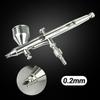 1 Set Airbrush Dual Action Control Outer Adjustment Gravity Feed Precise Nozzle Nail Art Airbrush Makeup Tool