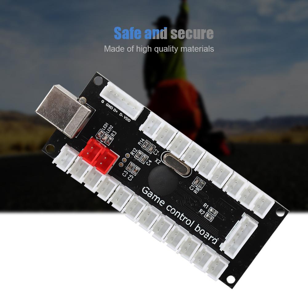 Аркадный игровой USB-контроллер-энкодер с акриловым кристаллическим корпусом для Raspberry Pi и ПК Mainframe882C
