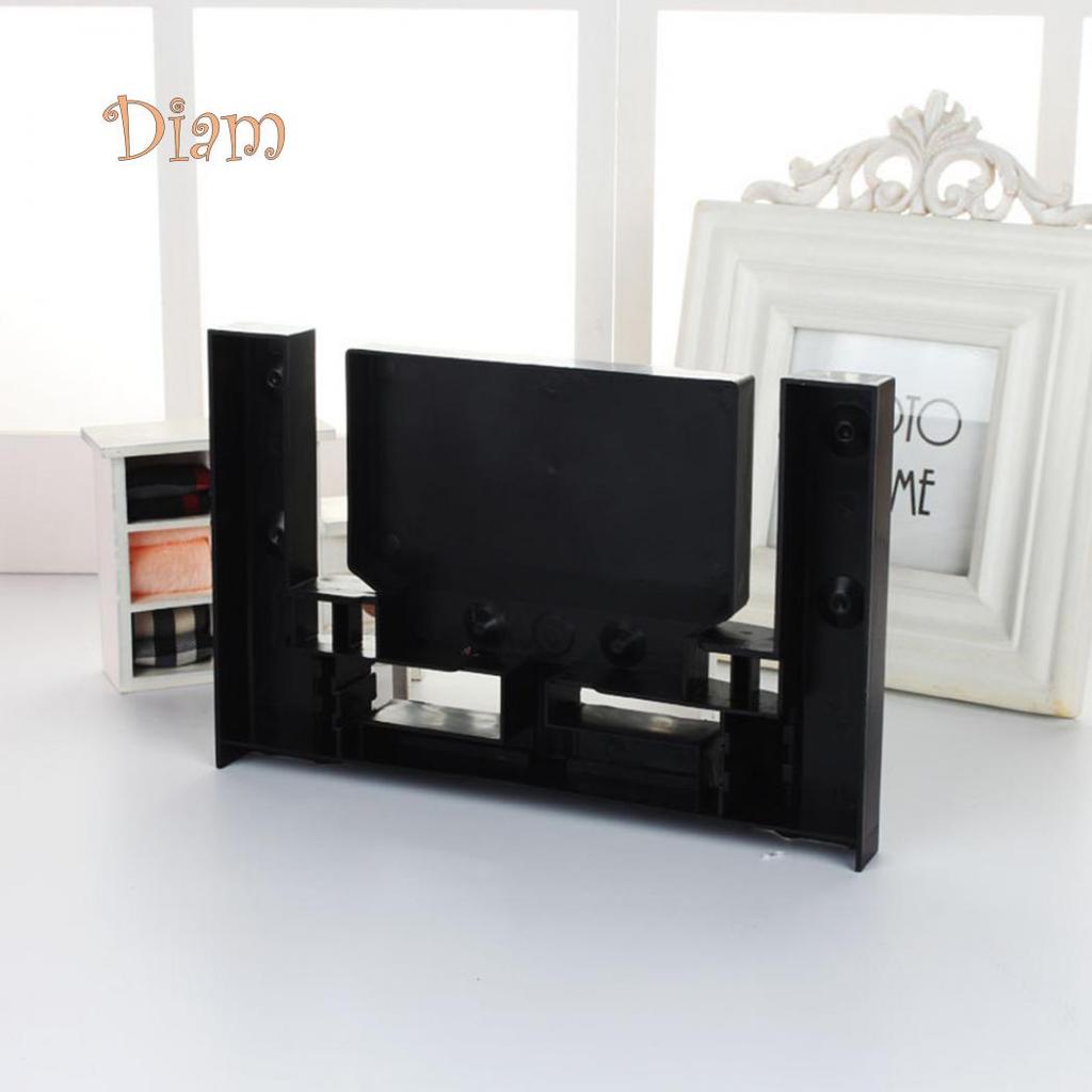 Obsessed Miniature TV Speaker Appliance Set Kids Pretend Play Toy Dollhouse Accessory