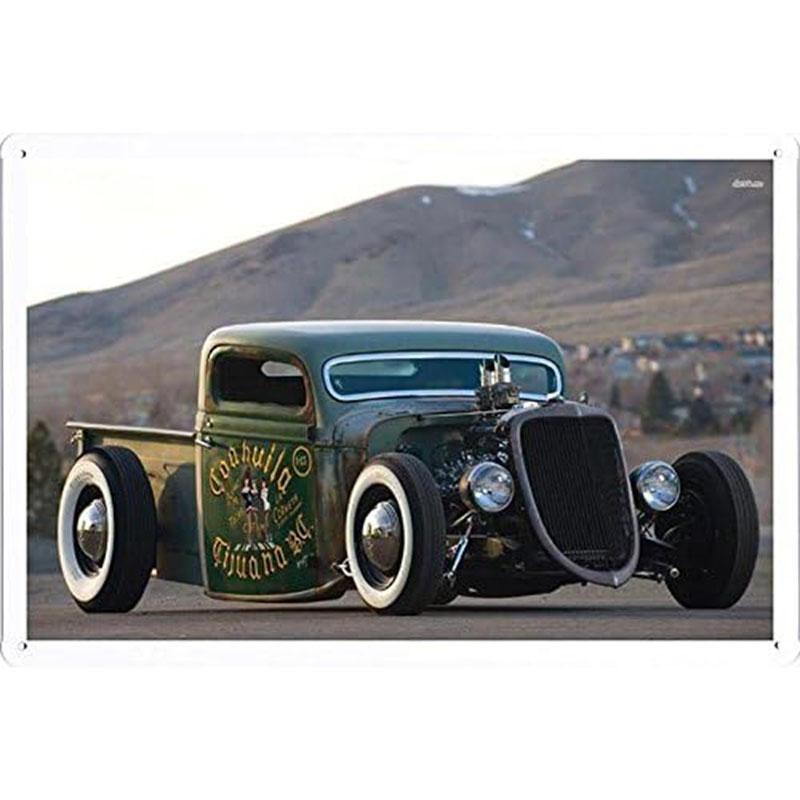 Автомобильные металлические жестяные таблички Плакат Декор стены спортивного автомобиля Винтажные художественные постеры Железная живопись для мужской комнаты Домашнего кафе Гаража Клуба Бара