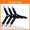 Premium 4 X Triangle Suspender Holder Bed Mattress Sheet Straps Grippers Fasteners For Secure Bedding