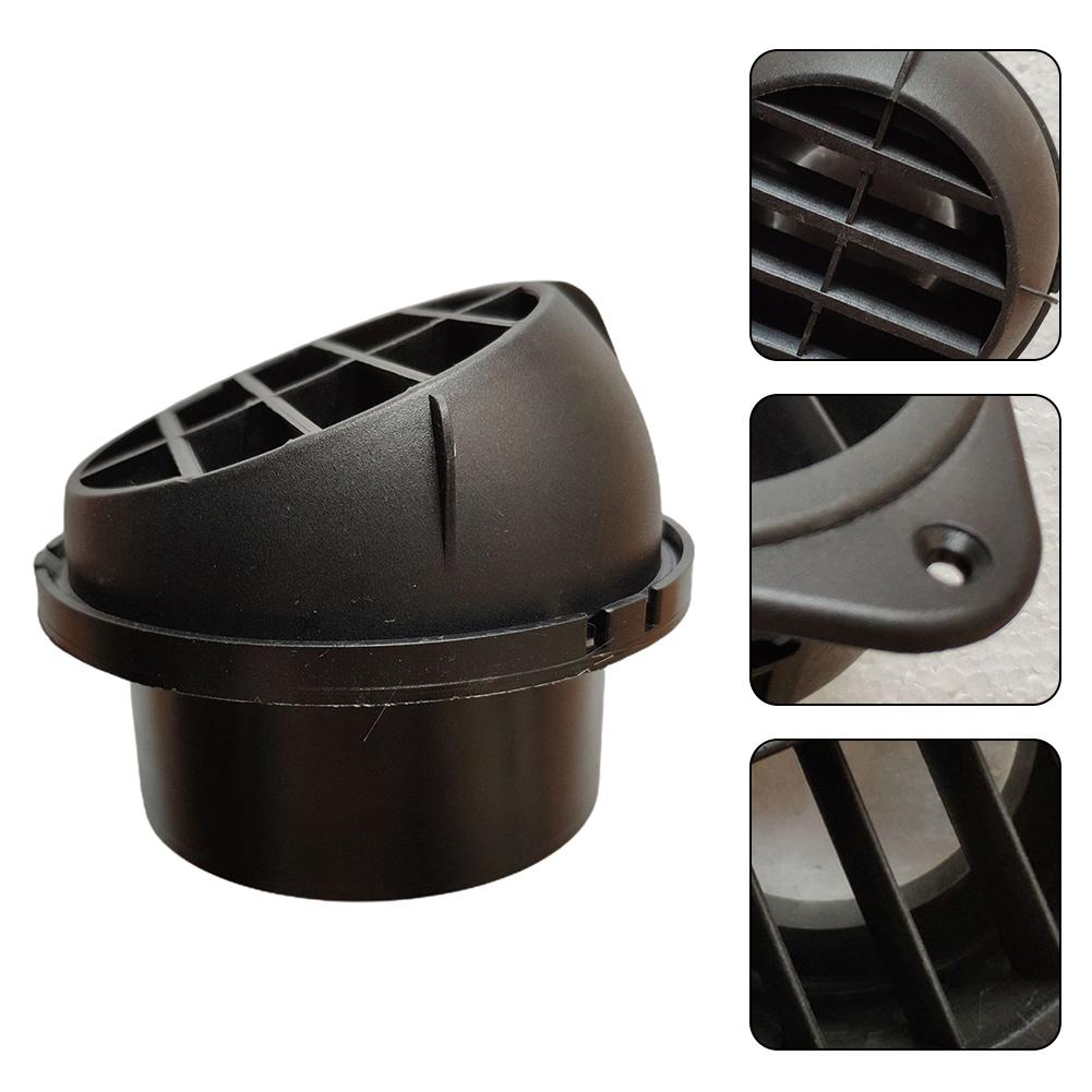 75mm/60MM/42MM Vent Outlet Air Vent Black Fittings