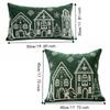 Breathable Christmas Pillowcases Sofa Home Decor Throw Pillow Case  for Sofa Couch Living Room