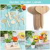 Nursery Pots Plant Markers Planting Tags Garden Wooden Labels Bonsai Ornament Bamboo Crafts