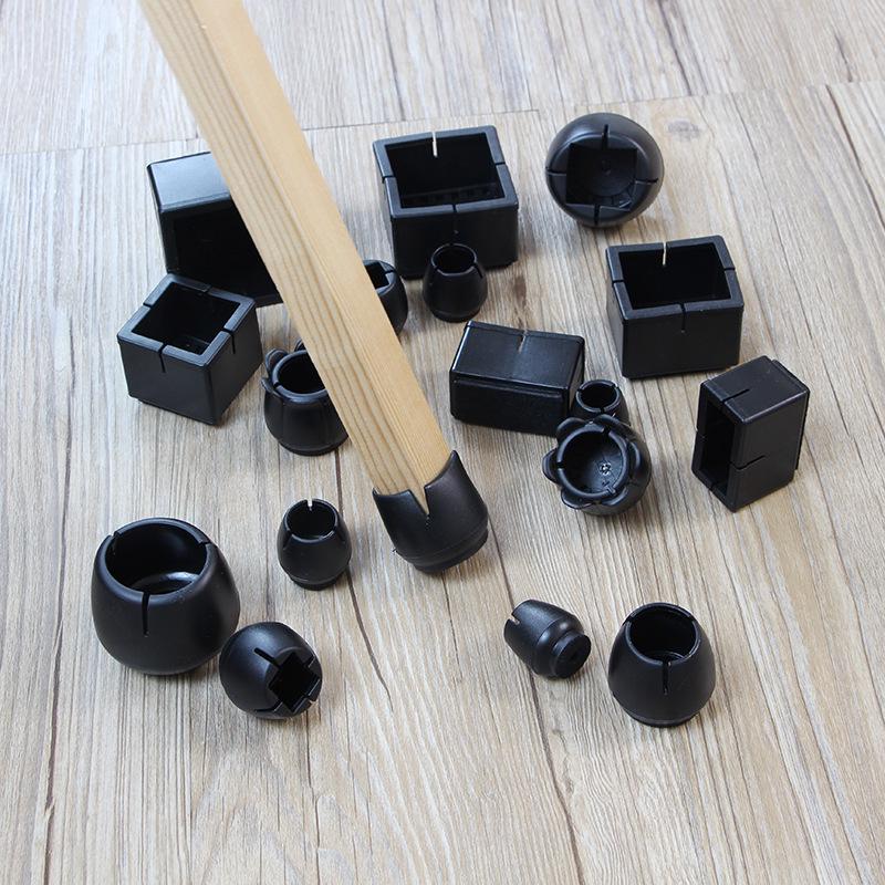 Прочные накладки на ножки стульев: Толстая, Бесшумная Защита для Деревянных Полов