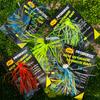 Bearded Lao Lure Bait Anti Hanging Bottom 7g10g14g21g Jig Grass Blocking Lead Head Hook Sea Bass Fake Fish Bait