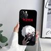 Чехол для телефона Tokyo Ghoul Канеки Кен, силиконовый, мягкий, для iPhone 16 15 14 13 12 11 Pro Max Mini XS X XR SE 7 8 SE Plus