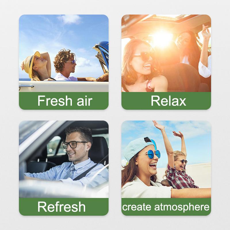 Car Fragrance Car Air Freshener Refill Liquid Perfume Essential Oil Natural Plant Aroma Diffuser Auto Interior Accessories 10ml