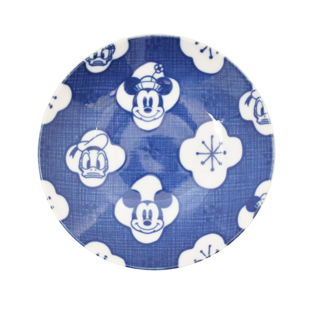 Дисней Микки Маус Друзья Набор Посуды Пара 2 Карри Паста 4 13см Посудомоечная машина и Микроволновая печь Японский Разное Сделано в & Набор, Тарелки, Набор на 2 персоны,