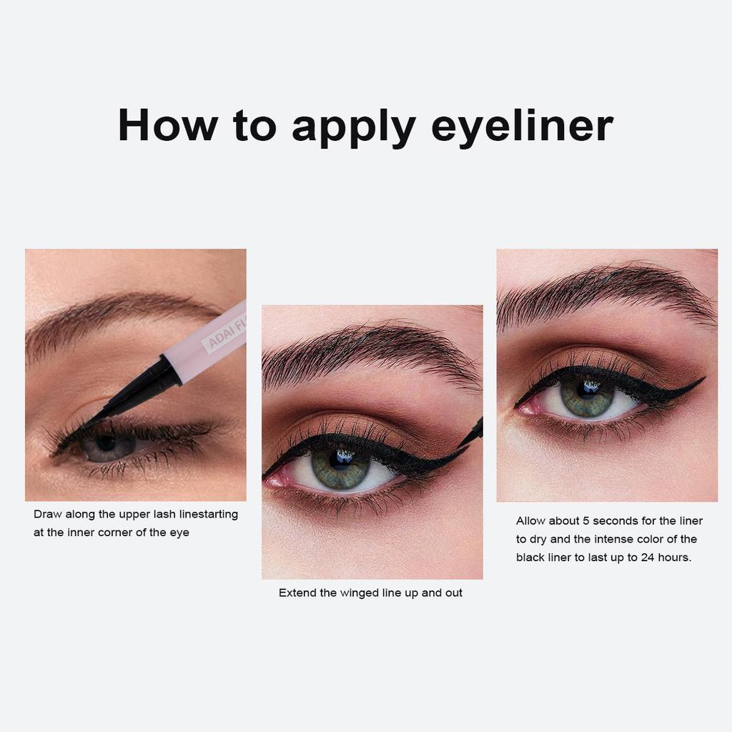 Водостойкая подводка для глаз. Не размазывается, не оставляет следов, цвет стойкий. Купите 2, получите 1 бесплатно. Светло-розовый.