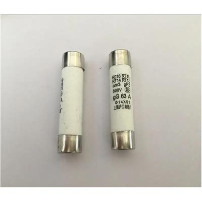20 шт. Предохранитель R016 RT18 5A/6A/16A/20A/32A/40A/50A/63A 500V 14мм * 51мм Керамический предохранитель
