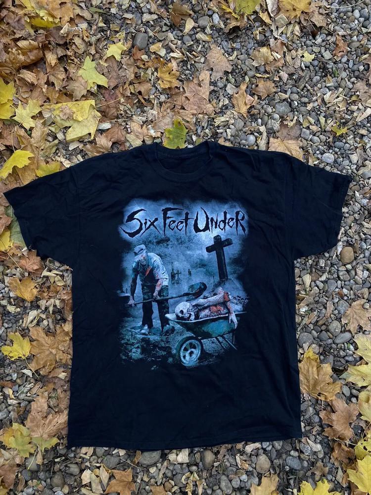 Vintage Six Feet Under Dead T-Shirt Unisex Cotton Tee All Size S-234XL Unisex T-Shirt