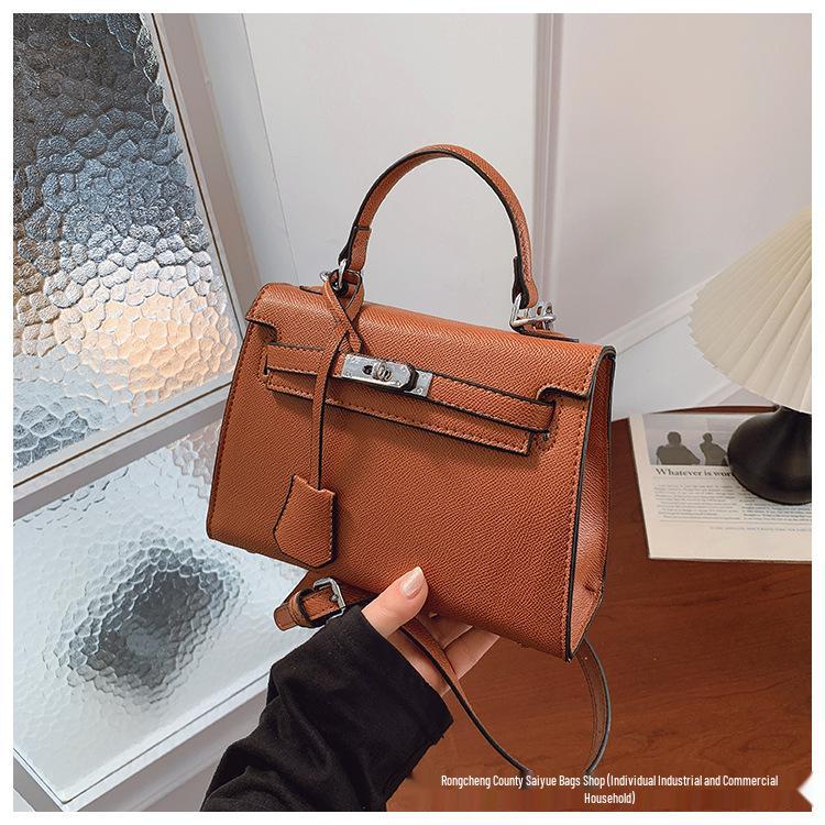 Женская универсальная сумка Kelly с узором «личи» - модная вместительная сумка через плечо и кроссбоди