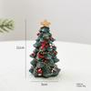 Mini Xmas Tree Ornaments Creative Floor Statues New Garden Sculptures  Christmas Gift