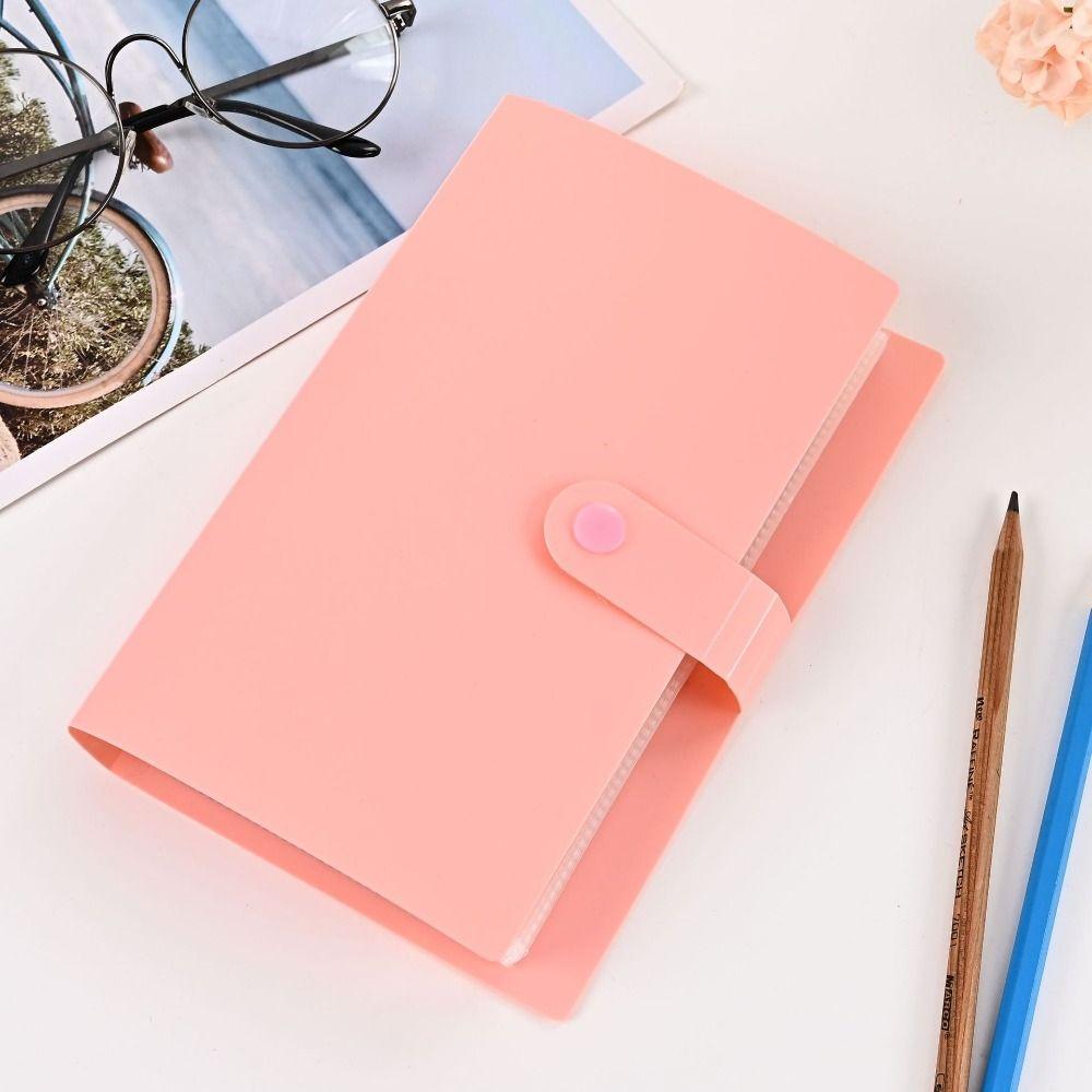 Альбом для банкнот, коллекция из 100 купюр, 50 белых внутренних листов, обложка из полиуретана, альбом для коллекции бумажных денег, компактный и портативный