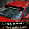 Car Front Windshield Reflective Stickers Window Decal Decoration for Subaru WRX STI Forester Impreza Legacy Outback BRZ XV 2025 PP222