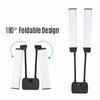 LED Video Light Lash Lamp with Tripod Phone Holder Floor Lamp Lash Light for Makeup Tattoo Photography Selfie Video Recording