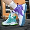 Mandarin Duck Two-color Basketball Shoes Men's High-top Boots Cement Ground Actual Combat Sports Shoes Youth Training Shoes