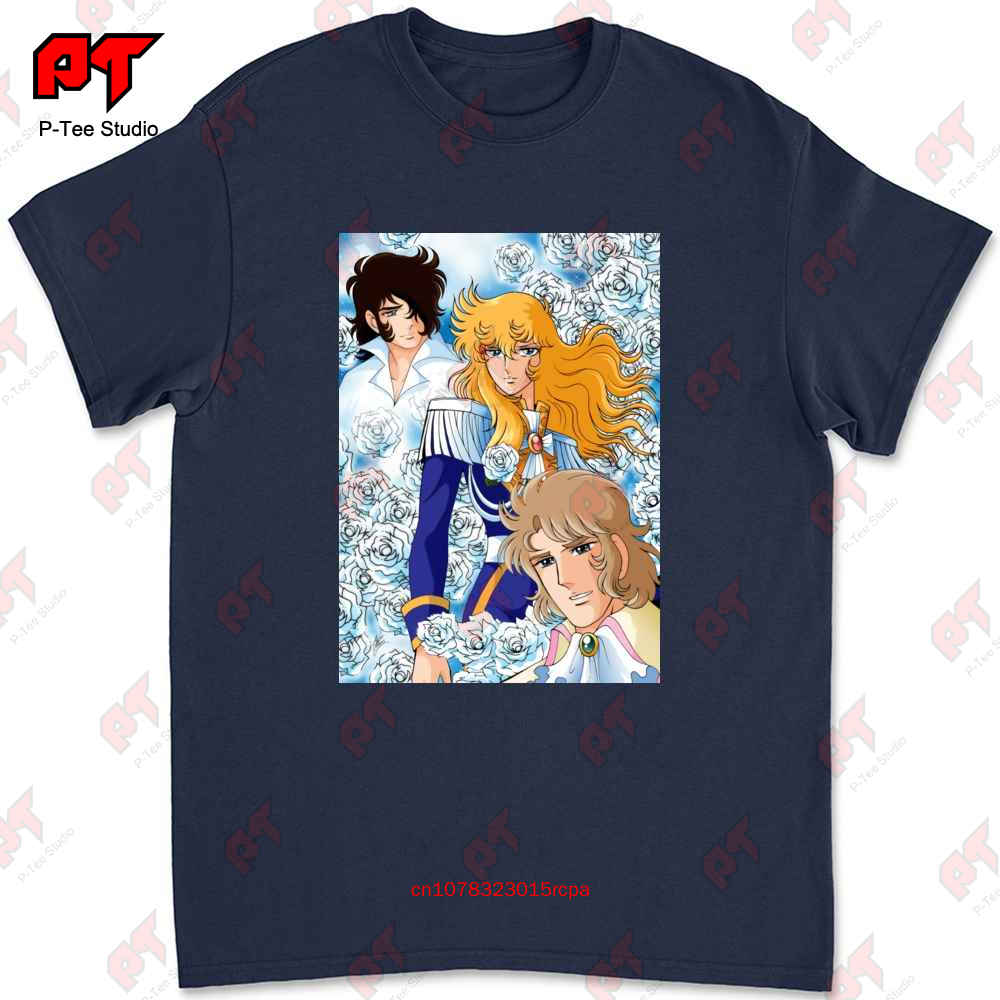 Lady Oscar Cartone Anni 80 Tshirt VFZU