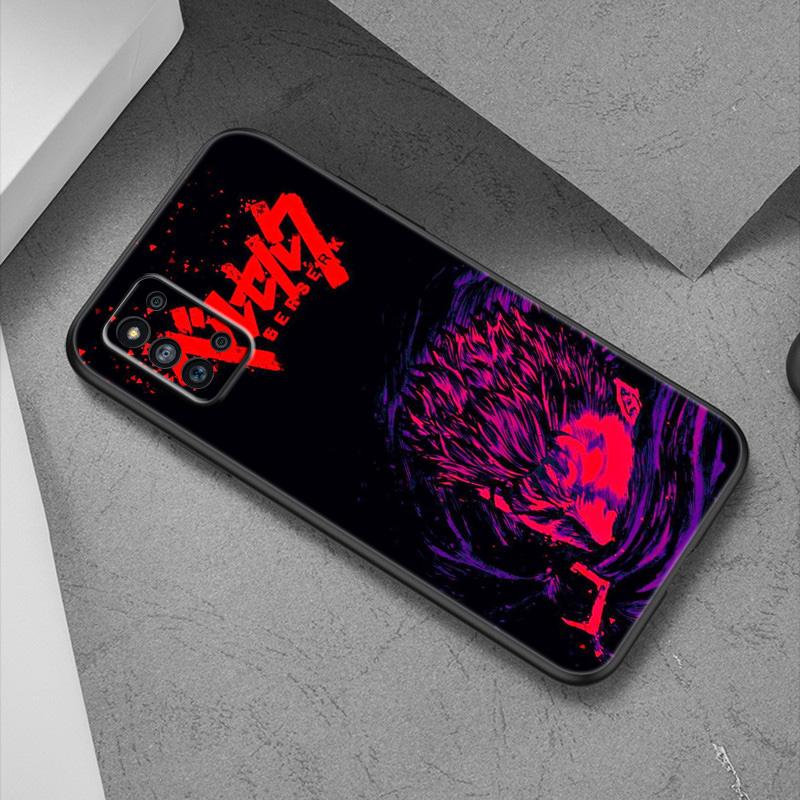 Чехол для телефона «Аниме Берсерк Кишки» для Samsung Galaxy A12 A02S A22 A32 A52 A72 A71 A51 A41 A31 A21 A11 A50 A70 A10S A20S, черный чехол