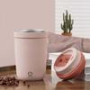 Stainless Steel Automatic Mixing Cup 400ml Tumbler Travel Cup Self Stirring Coffee Mug Office