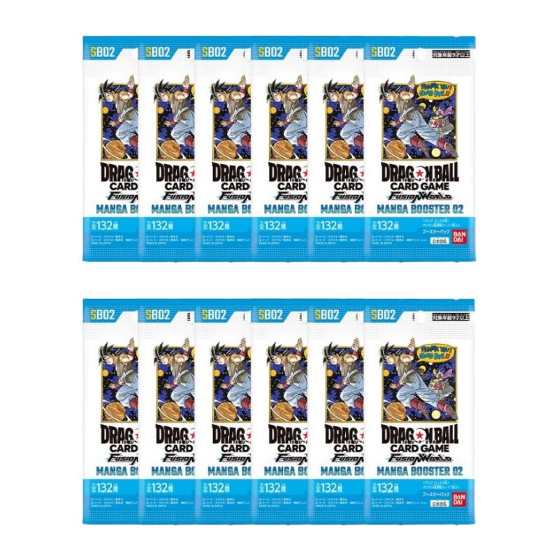 Dragon Ball TCG Fusion World Карточная игра Японское издание Дополнительный набор Манга Бустер 02 Коллекция на тему Комиксов