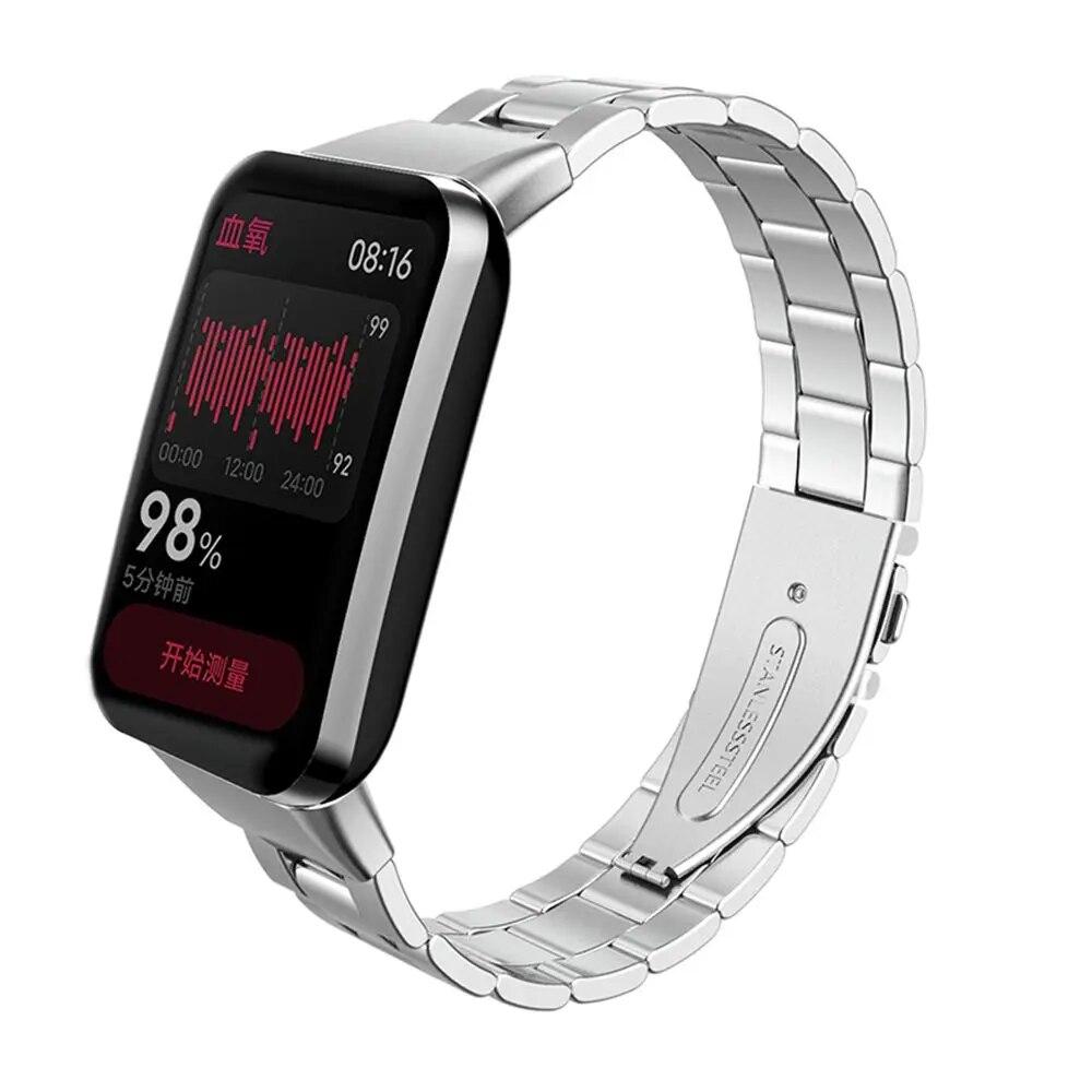 Браслет для Xiaomi Band 7 Pro, металлический ремешок из нержавеющей стали для MI Band 7 Pro, аксессуары для смарт-браслета