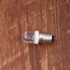 5Pcs Led E10 Dc3V 5V 6V 12V 24V Screw Bulb Warning Signal Bulb E10 Instrumentation Bulb Indicator White Auto Interior Light