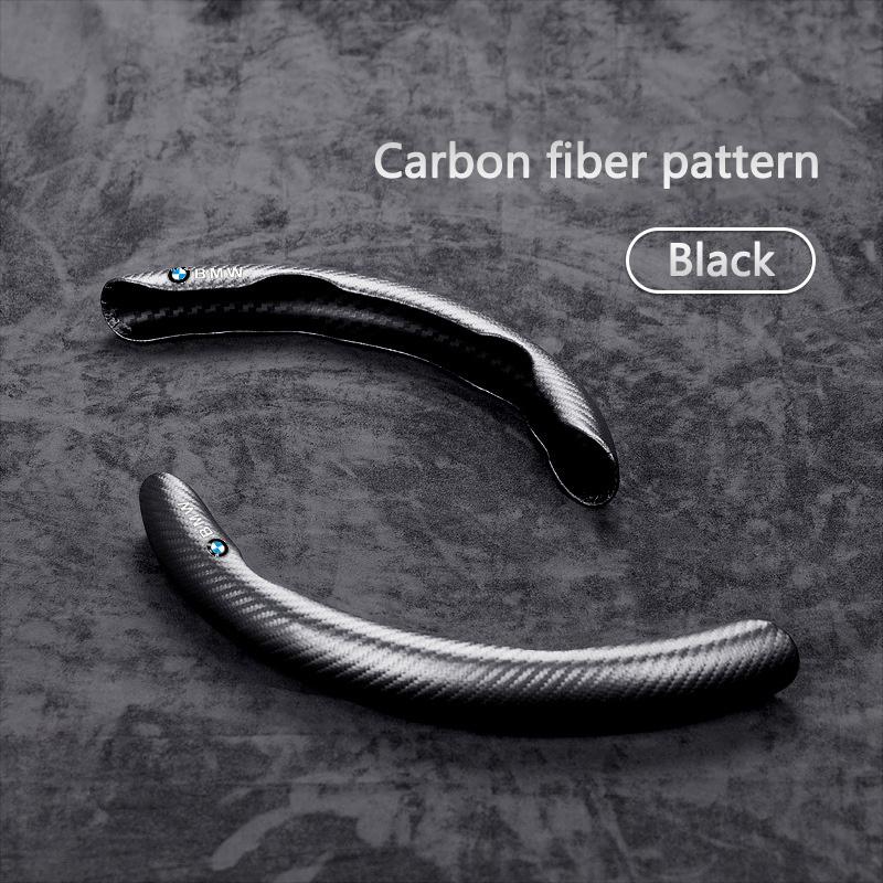 Carbon Fiber Car Steering Wheel Cover Non-slip Cover Auto Steering Wheel Handle Booster Protective Cover For BMW M F20 E83 E90