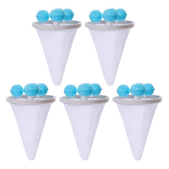 5 шт. плавающая сетка для фильтрации волос, удаление ворса, многоразовый, простой в использовании, стиральная машина, фильтр-мешки для удаления шерсти домашних животных