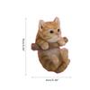 Resin Car Hanging Ornaments Cat Design Rearview Mirror Decoration  Car Interior Decoration