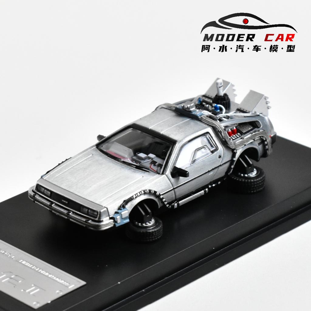 МДж 1:64 Коллекция Back to the Future DeLorean DMC 12 Литая Модель Автомобиля