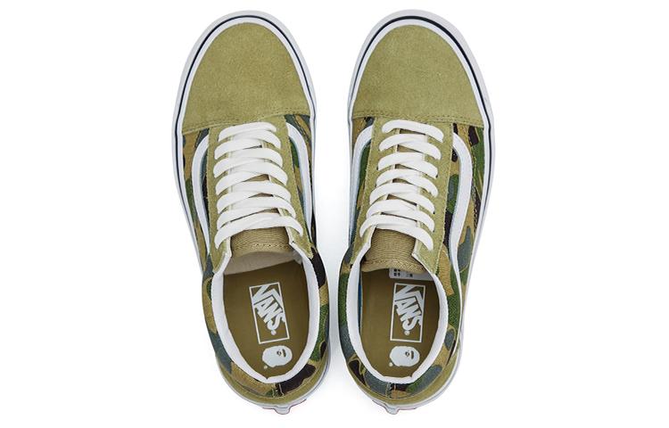 Old Skool Bape x Old Skool Vans 36 Dx 'Зеленый камуфляж' VN0A54F37BE