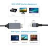 4K 1080P Type C To HDMI-compatible Type C Adapter USB C To HD-MI Cable Converter for MacBook Samsung Galaxy S9/S8 Huawei