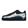 Nike Кроссовки Air Force 1 для скейтбординга Унисекс Низкие Белый/Тиффани Синий CW2288-001(Team80-S-BOX)