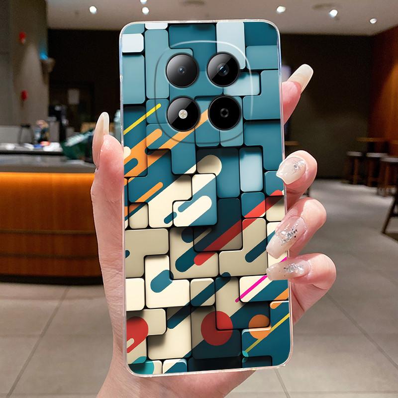 Чехол для телефона для Redmi Note 15 Pro + Plus Note15 15Pro 15Pro+ 5G Чехол Эстетичный Роскошный Милый Крутой Для Мальчиков Девочек Прозрачная Задняя Крышка