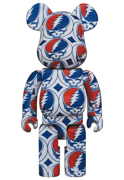 Bearbrick Grateful Dead GRATEFUL DEAD ВАШ BE@RBRICK 100% и 400% (УКРАСТЬ ЛИЦО)