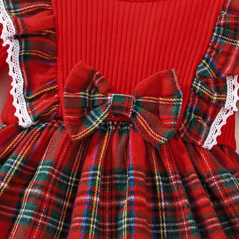 Autumn And Winter Children's Plaid Skirt Baby Baby A-Line Skirt