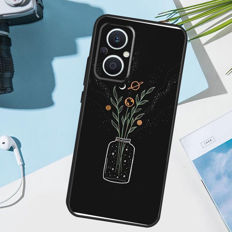 Лунное Полнолуние Колдовской Таинственный Тотем Чехол Для OPPO Reno 14 F 13F 12F 11F 10 11 12 13 Pro 7 8 Lite Чехол OPPO Find X9 X5 X6 X8 Pro