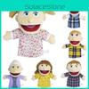Creative Open Mouth Full Family Hand Puppet Plush Doll Toy For Roleplaying And Storytelling