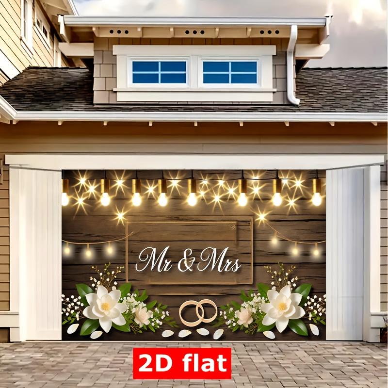 2D plane romantic and cozy wedding decoration suitable for weddings and various other events polyester fiber