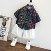 Trendy Summer Boys Shirt And Shorts Set For Ages 3 To 8 Soft Cotton Comfort